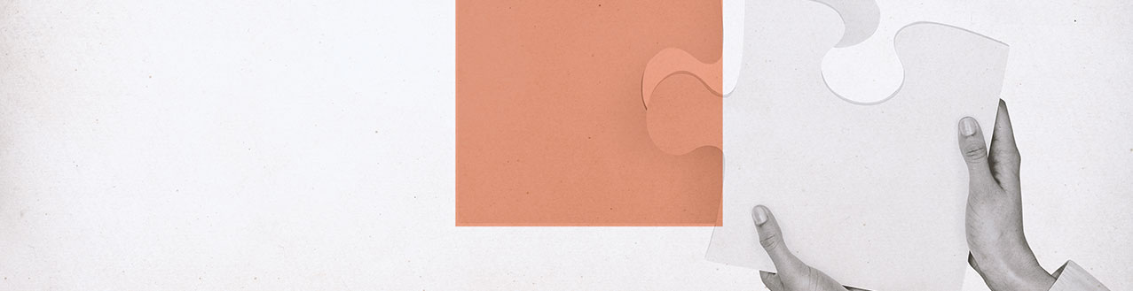 Puzzleteile werden zusammengefügt